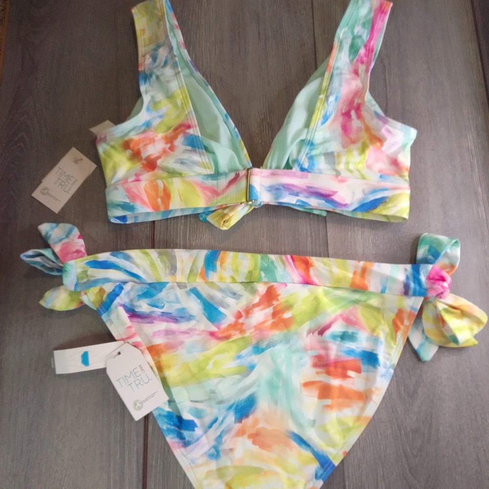 Nwt Time and tru bikini